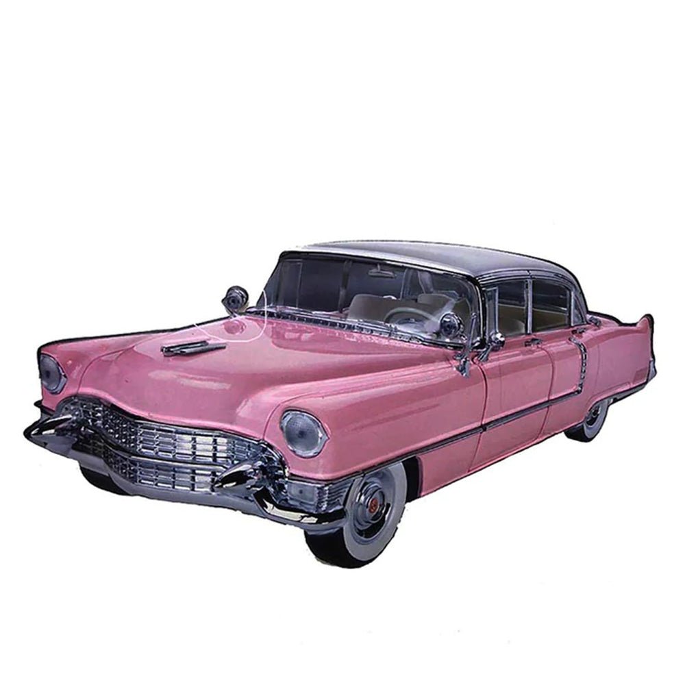 ELVIS PRESLEY エルヴィスプレスリー (生誕 90周年 ) - Magnet Pink Car Diecut Metal / マグネット - PGS